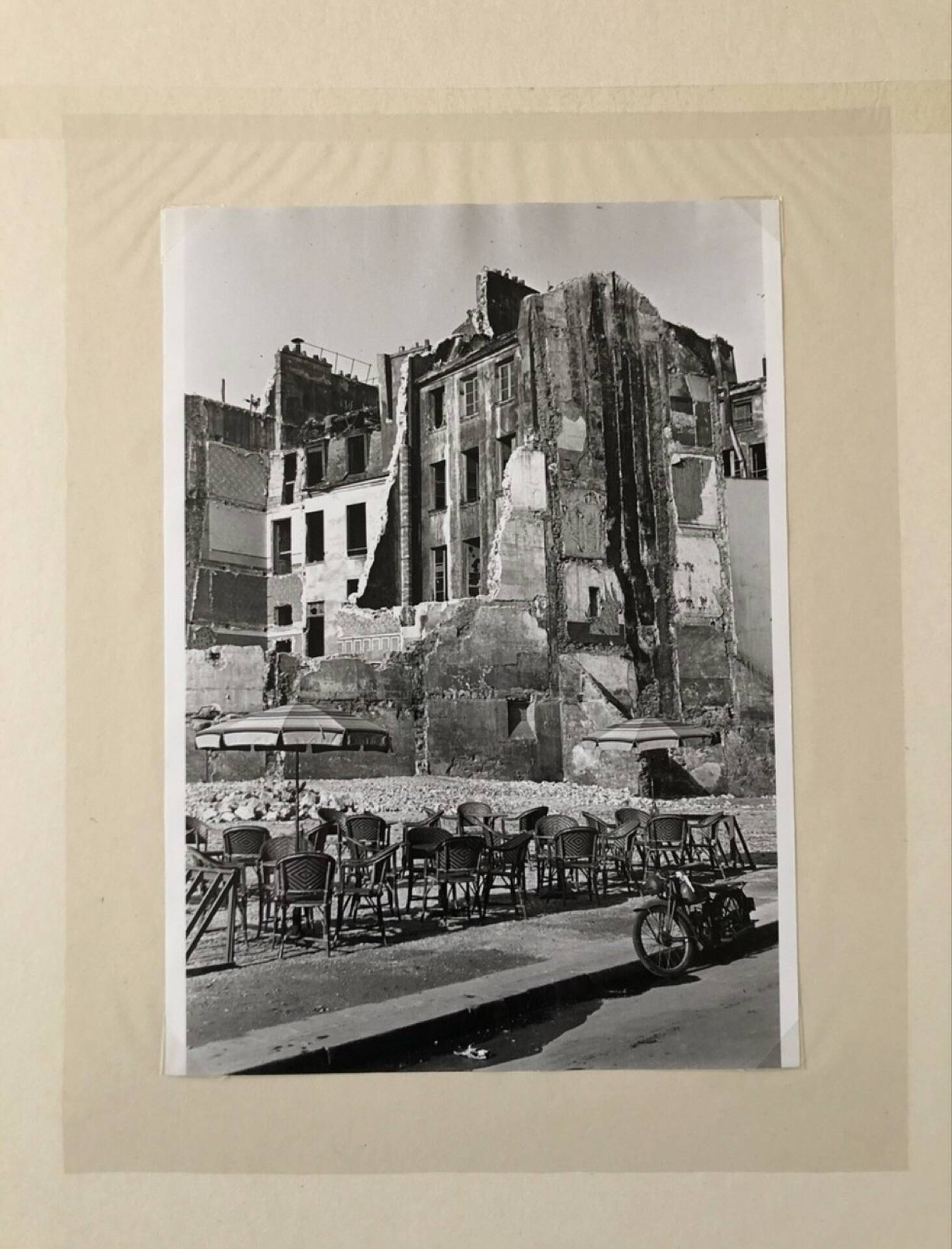 René-Jacques 1908-2003 photography silver print Paris post-war