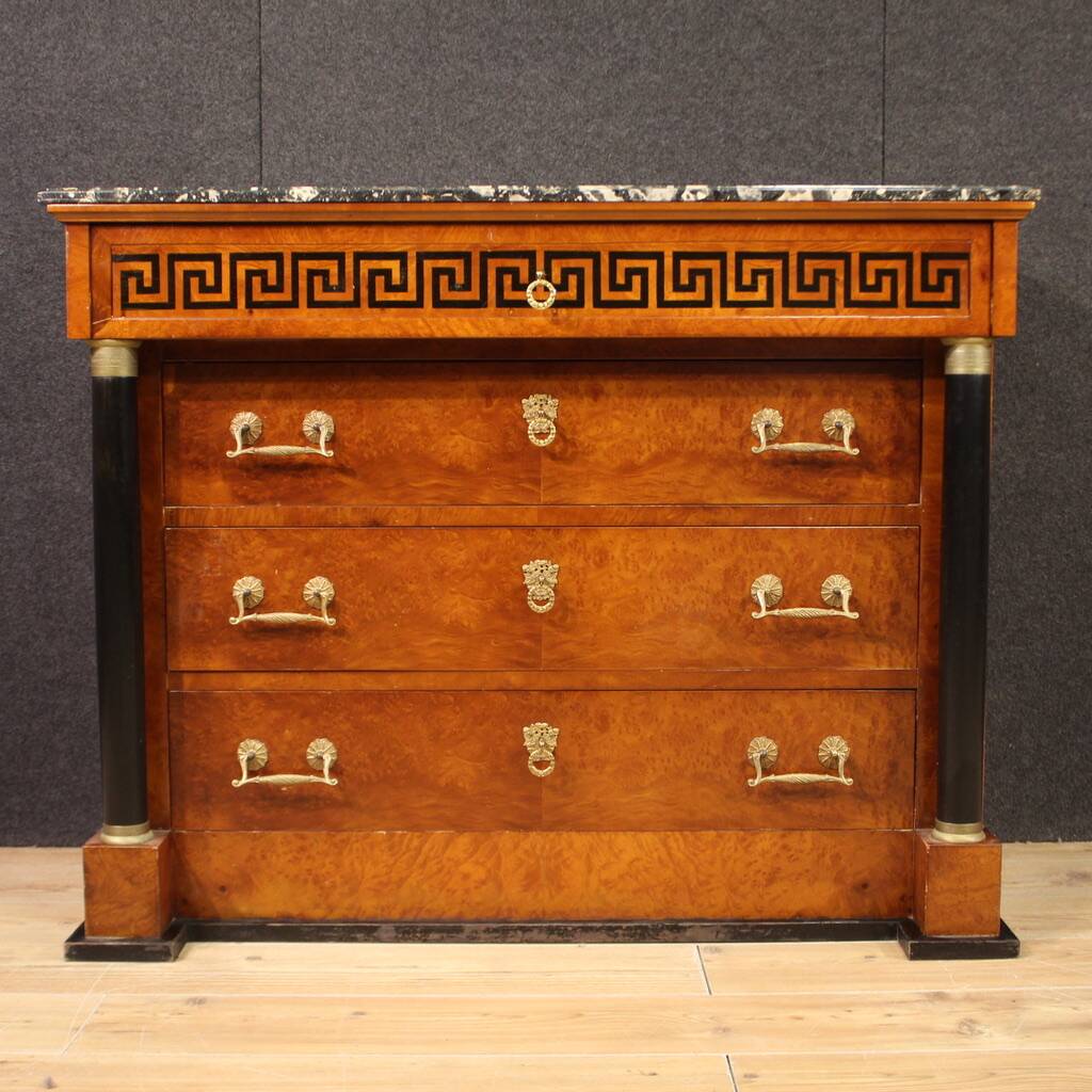20th century Empire style chest of drawers