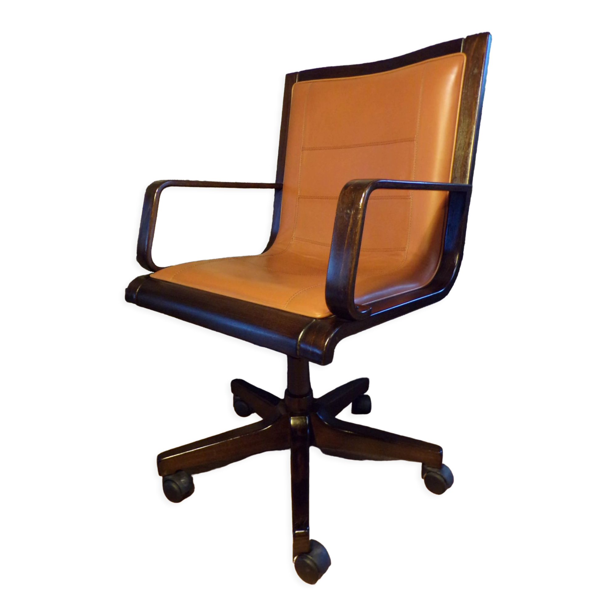 Vintage cofemo leather chair