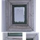 Beveled mirror patinated wood early 20th century