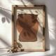 Peinture sur papier - roc - signée eawy