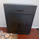 Small industrial-style storage unit