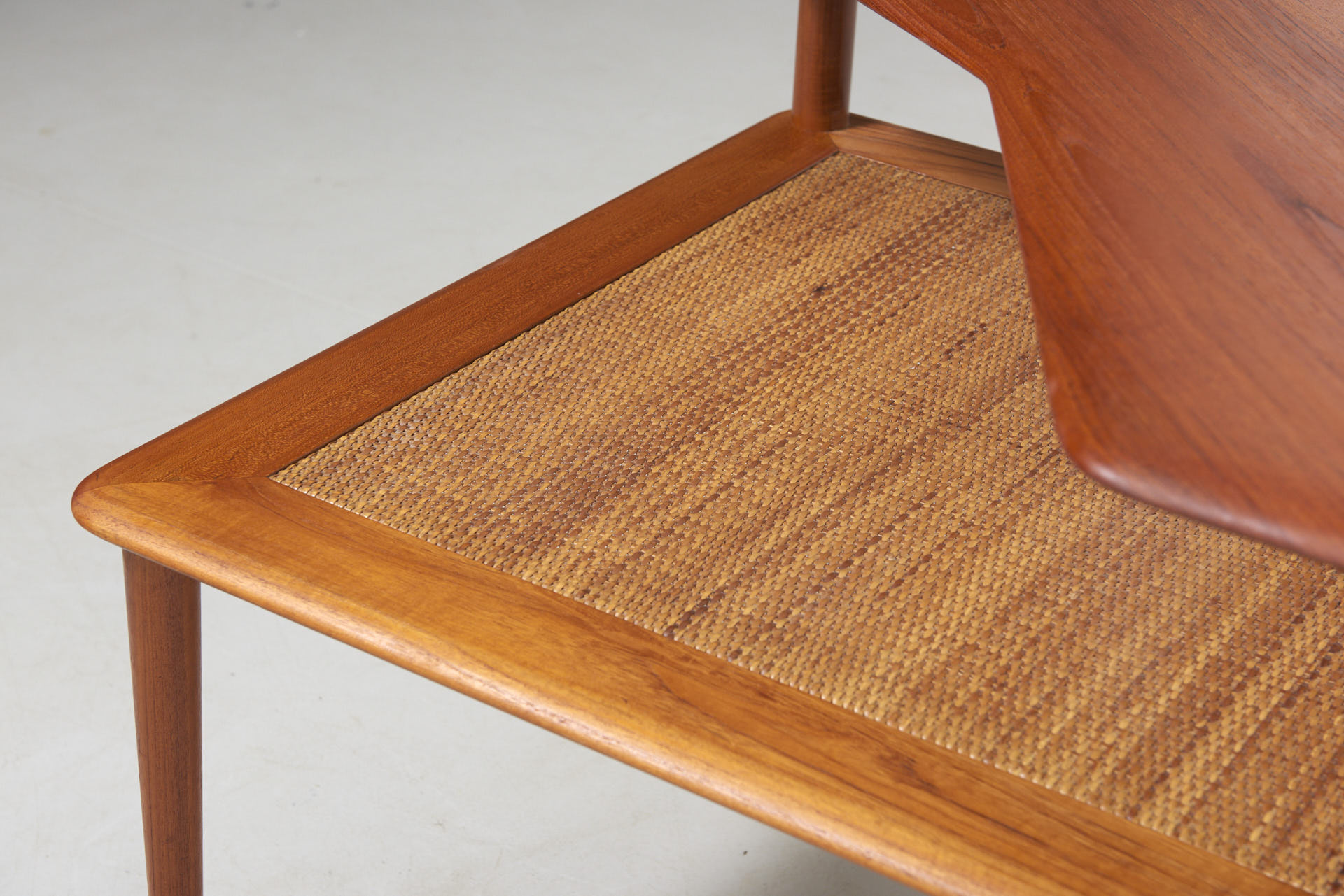 Minerva corner table by  Peter Hvidt & Orla Mølgaard-Nielsen for France & Søn, Denmark 1950’s