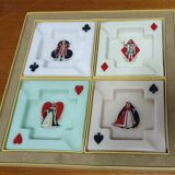 Ashtrays from the 60s in opaline