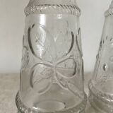Lucky clover carafe vases