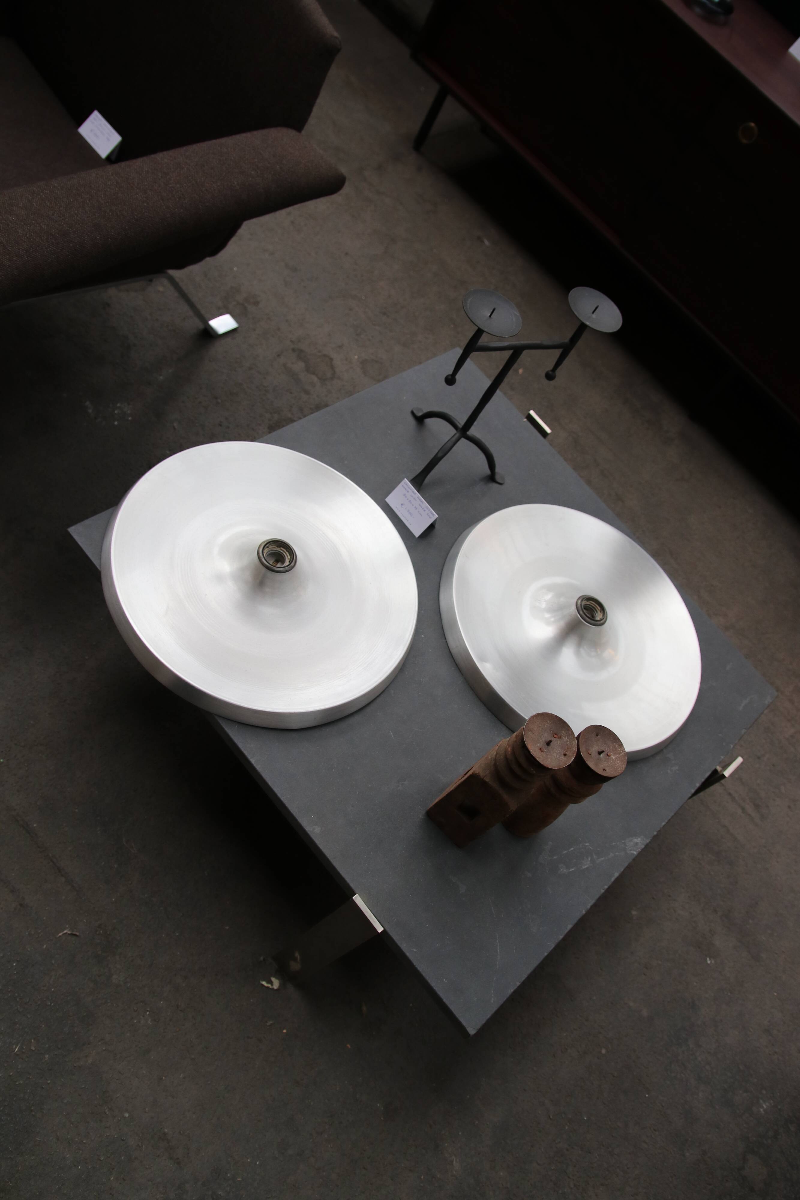 Chrome Wall lamp by Honsel Leuchten selected by Charlotte Perriand