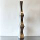 XXL “totem” vase / cast aluminum – 1980s