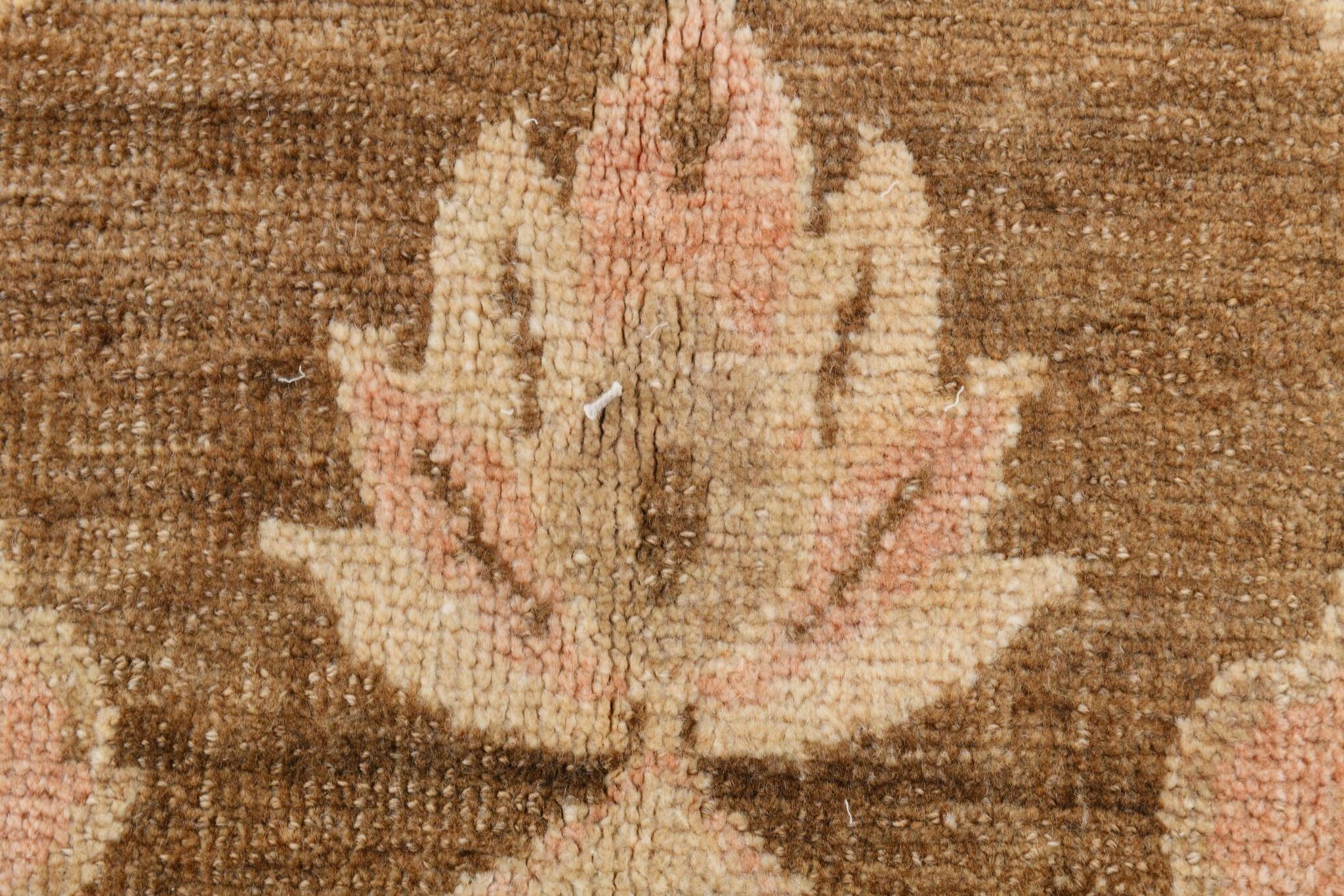 Brown & Beige Oriental Style Persian Rug, 198x308Cm