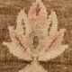Tapis persan oriental marron et beige, 198x308 cm
