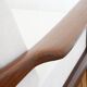 Scandinavian armchair in teak - Fabric, foams & straps: new