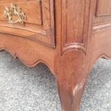 Commode en chene  d epoque Louis XV