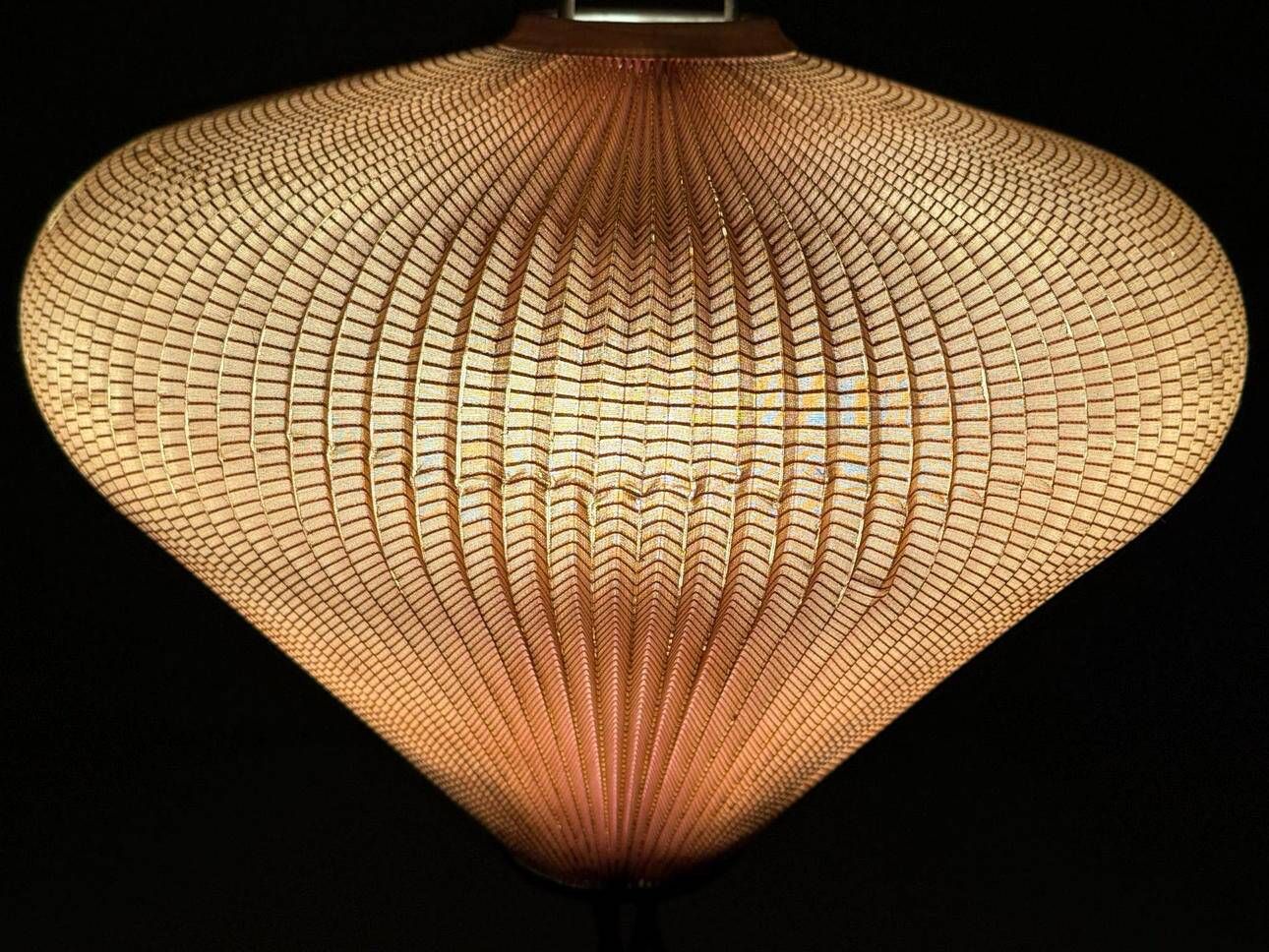 Georges Leon Rispal in style, Mid-century tripod floor lamp, France, 1970s.