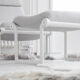 Fauteuil Sling Knoll International et repose-pieds par Hannah & Morrison 1971
