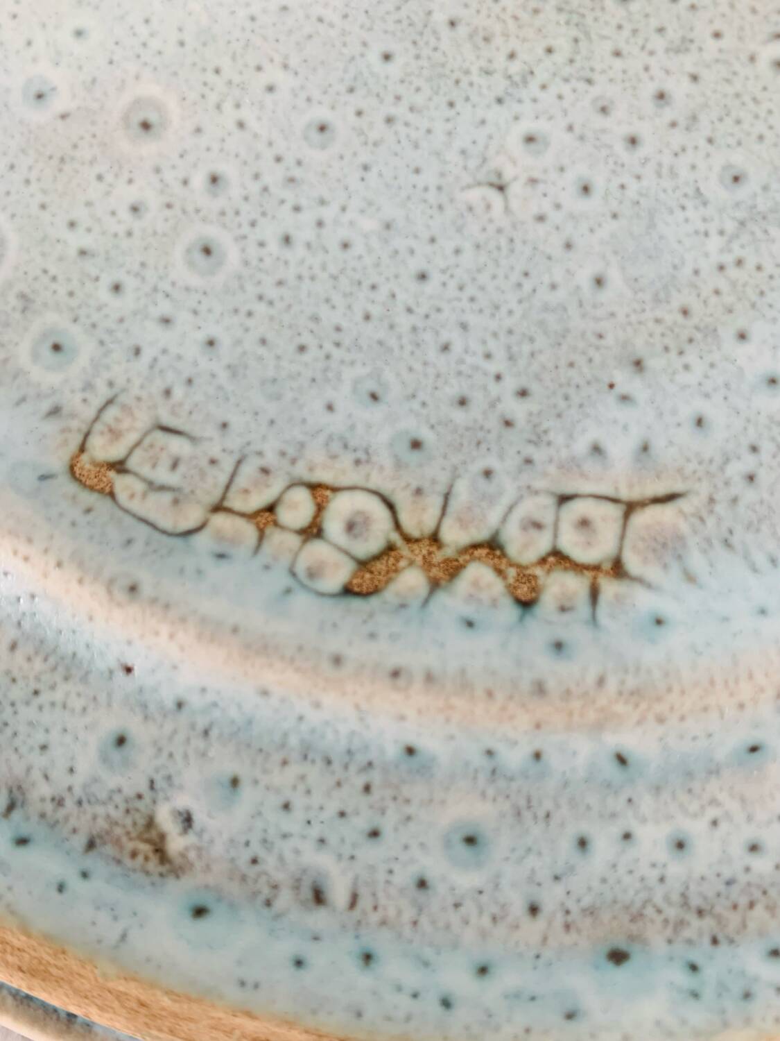 Decorative plate Danuta Le Henaff