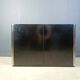 Cabinet in Black Laminate and chrome by Mario Sabot, 1980s