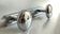 Vintage chrome metal coat stand