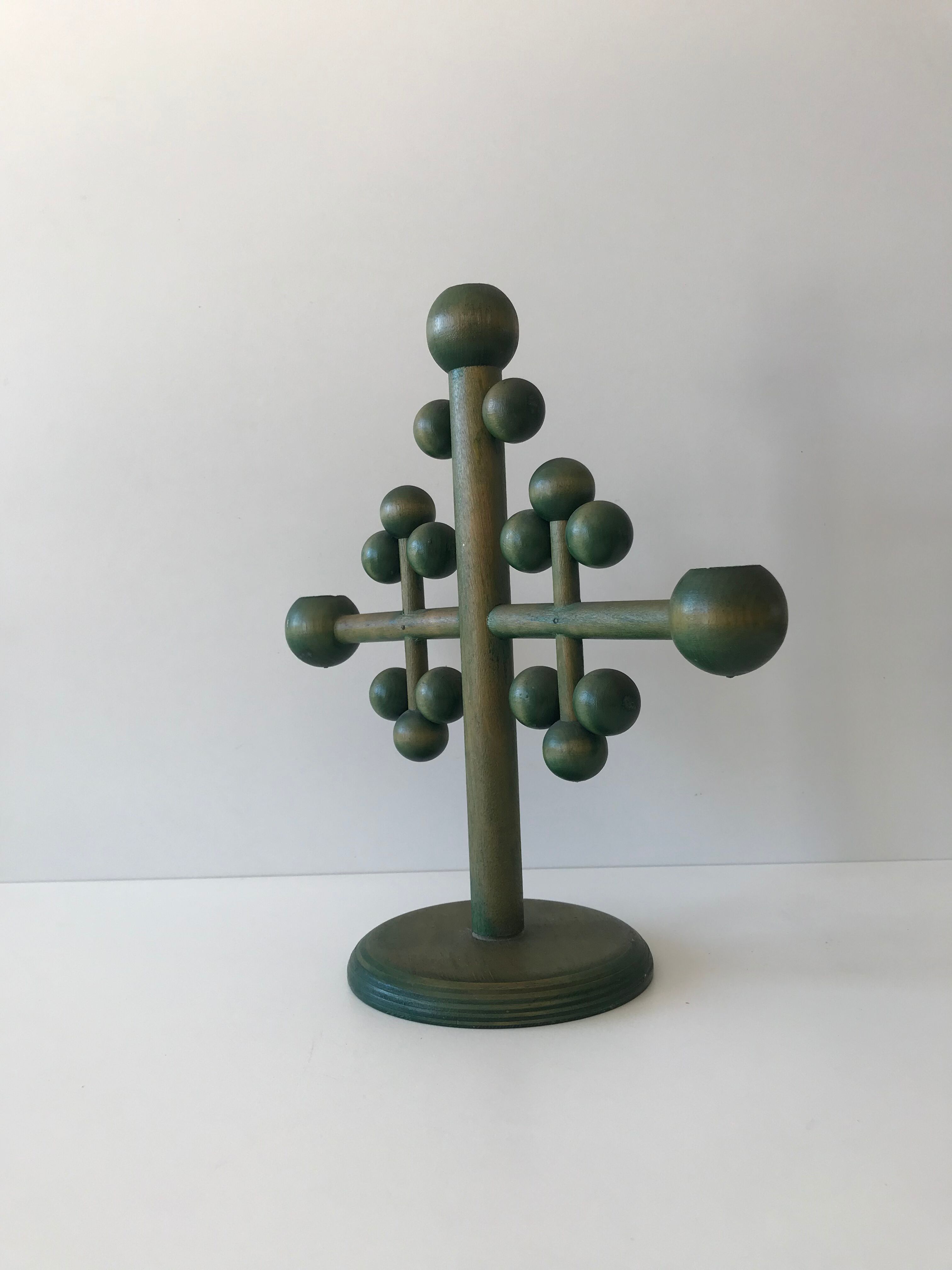 Finnish wooden candlestick