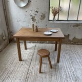 Oak farmhouse table