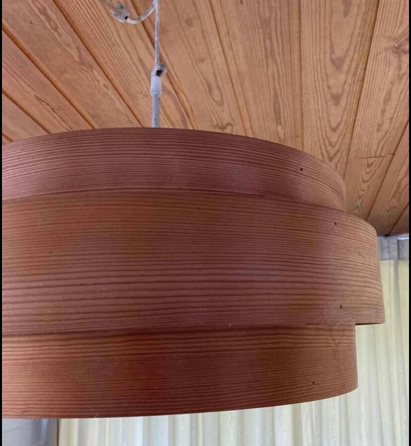 Scandinavian hanging lamp by Hans Agne Jakobsson for Markaryd AB Ellyset