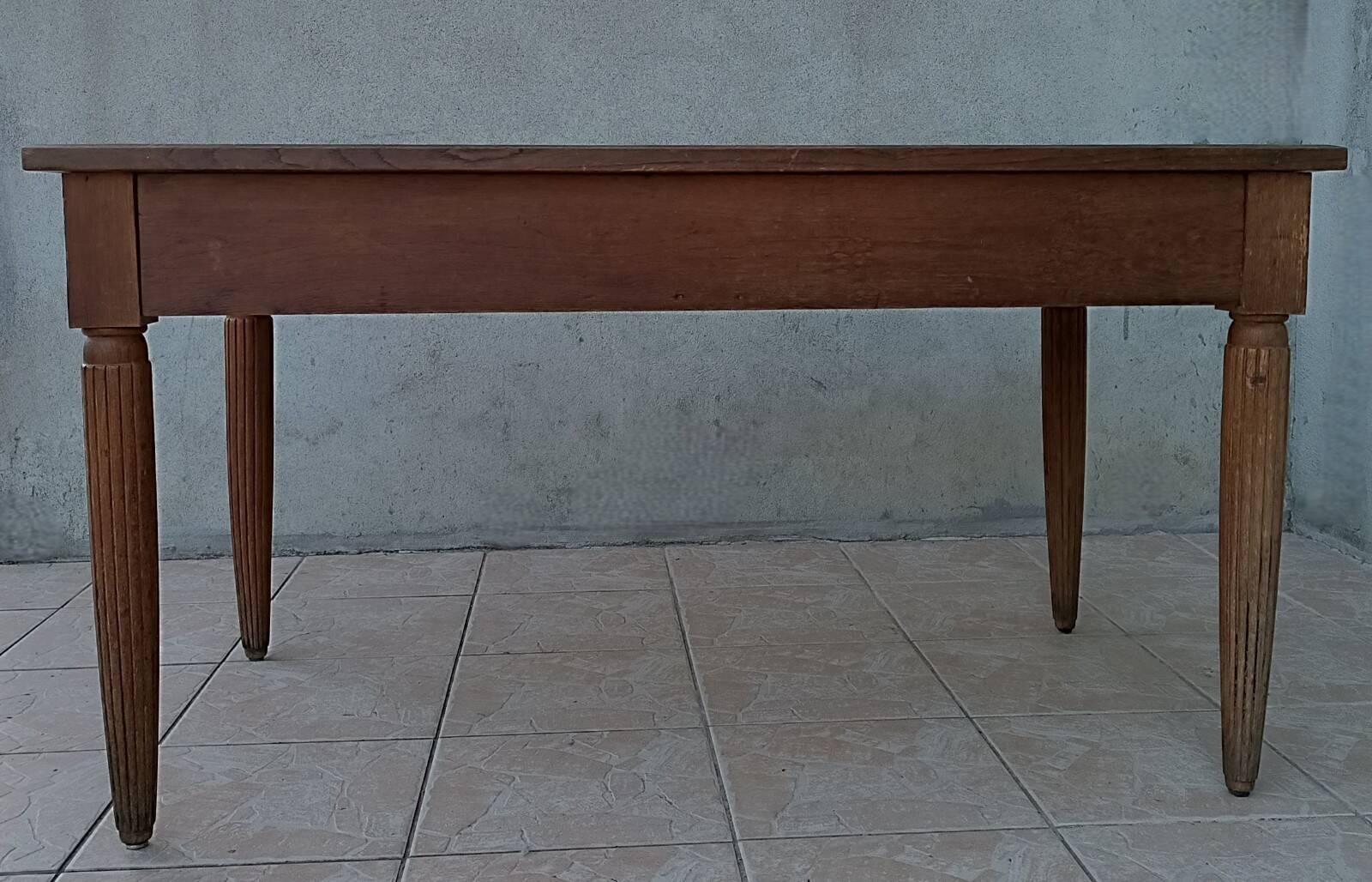 Art Deco oak table