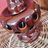 Vintage double-lit lamp base