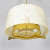 Mid Century Modern Brass Kaiser Chandelier, Germany 1960