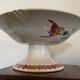 Grigny Terracotta Flowered Compote Dish
