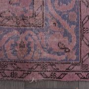 Tapis décoratif en laine noué à la main rose, sku 1917