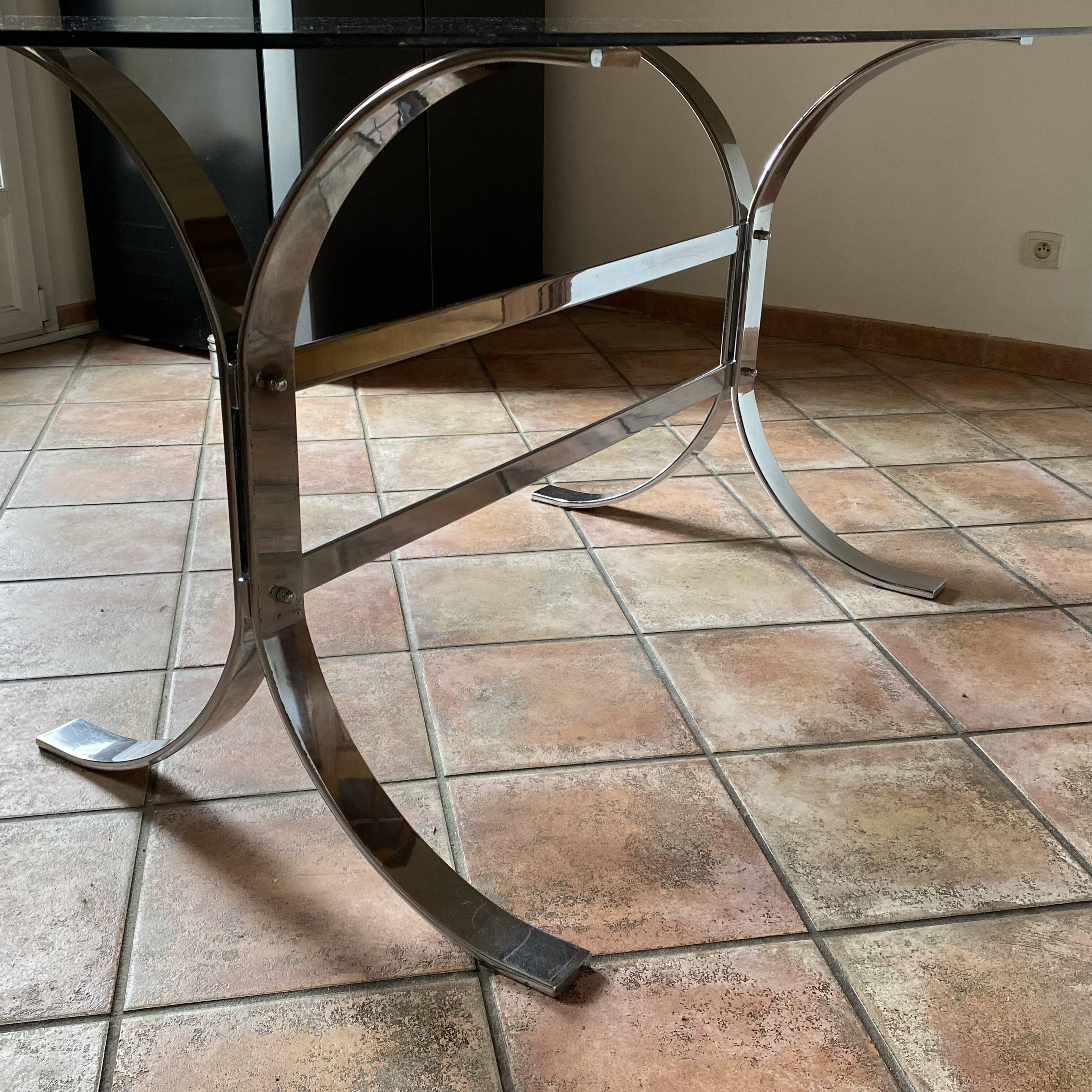 Roche Bobois table. 1970. Space Age. 178x90.