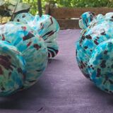Paire de vases modèle Pervenche  Legras