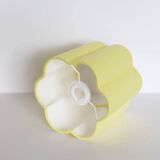 Plain flower-shaped lampshade Flora "Chick Yellow"