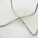 1940s Bauhaus Chrome Dining Table by Robert Slezak