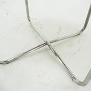 1940s Bauhaus Chrome Dining Table by Robert Slezak