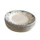 8 plates Moroccan model in earthenware - French manufacture