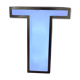 Lettre vintage LED "T"