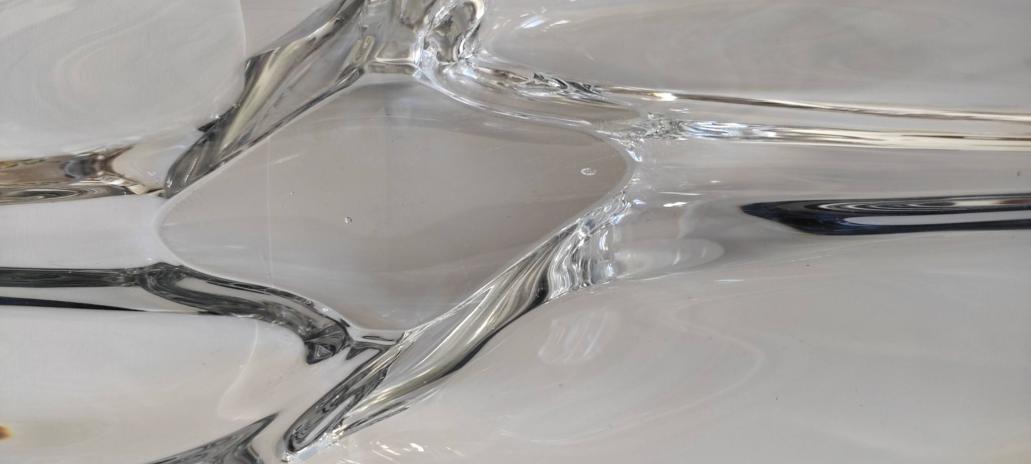 Centre de table en cristal de Vannes