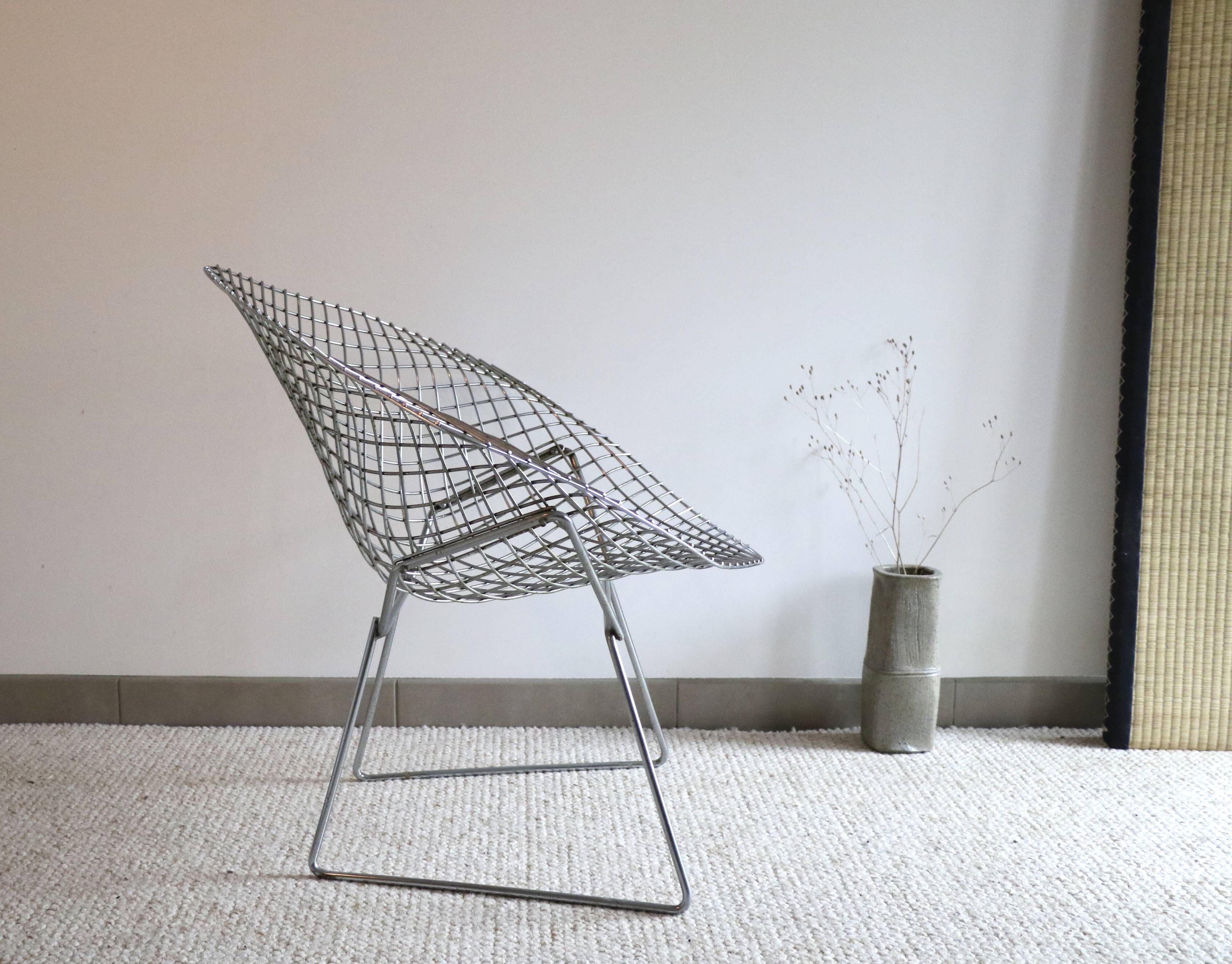 Harry Bertoia Diamond armchair, Knoll edition