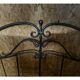 Iron headboard
