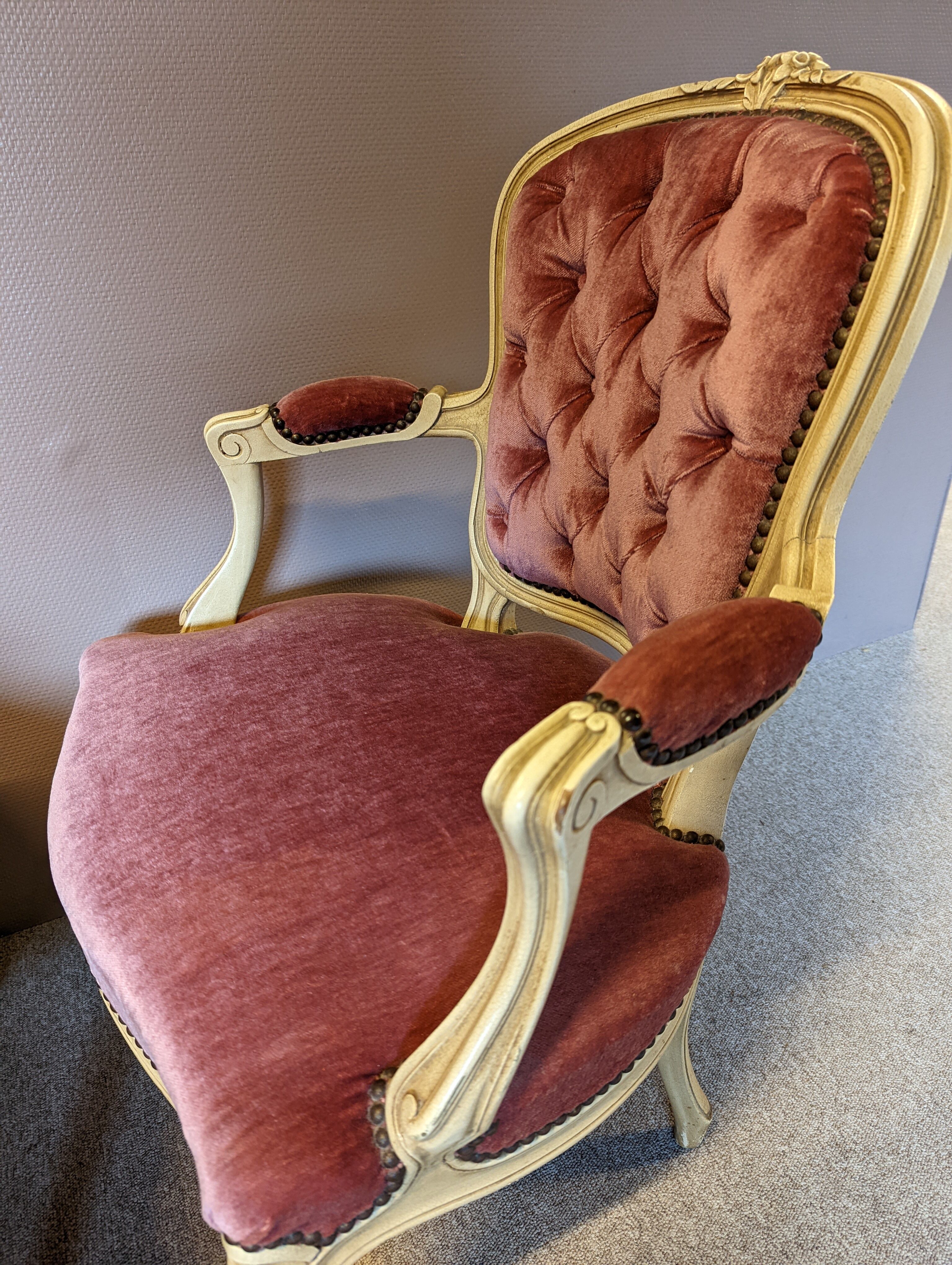 Pair of Louis XV armchairs