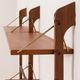 Ergo Wall Unit in teak with 6 shelves and a cabinet by John Texmon for Blindheim Møbelfabrikk