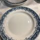 Lot of 6 flat plates Saint-Amand and Hamage model Morocco