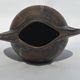 Fritz van Daalen studio pottery totem vase, 1960s-70s