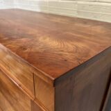 Directory secretary in solid cherry wood