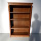 Vintage oak open bookcase