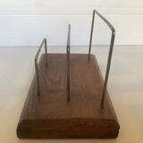 Old mail rack wood metal