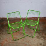 Series of 4 Ted Net chairs, by Niels Gammelgaard