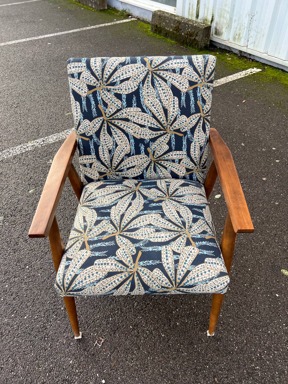 Fauteuil vintage scandinave 70’s