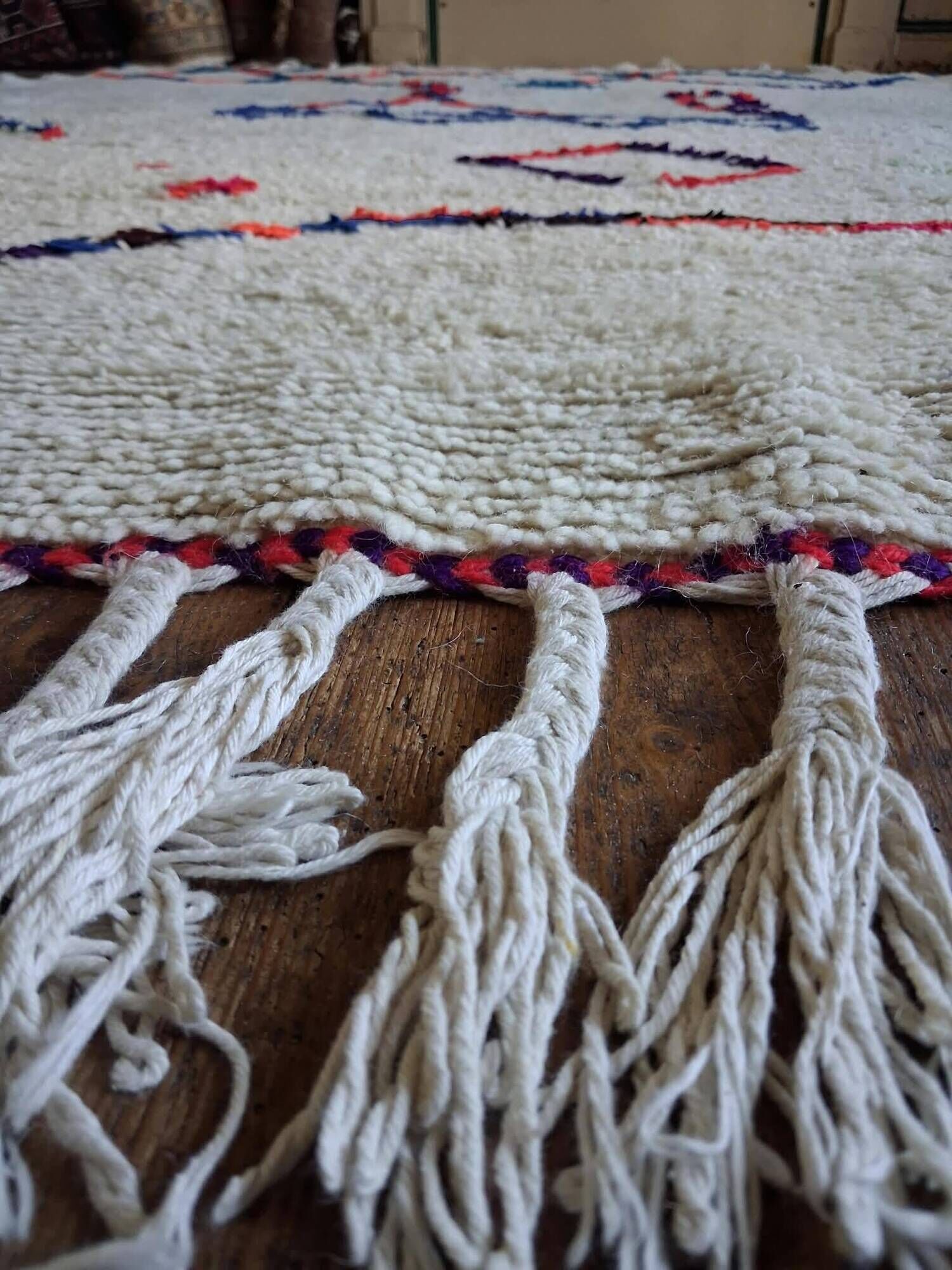Handmade Beni Ouarain rug 240x170cm
