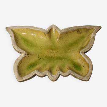 Vide poche en céramique forme papillon