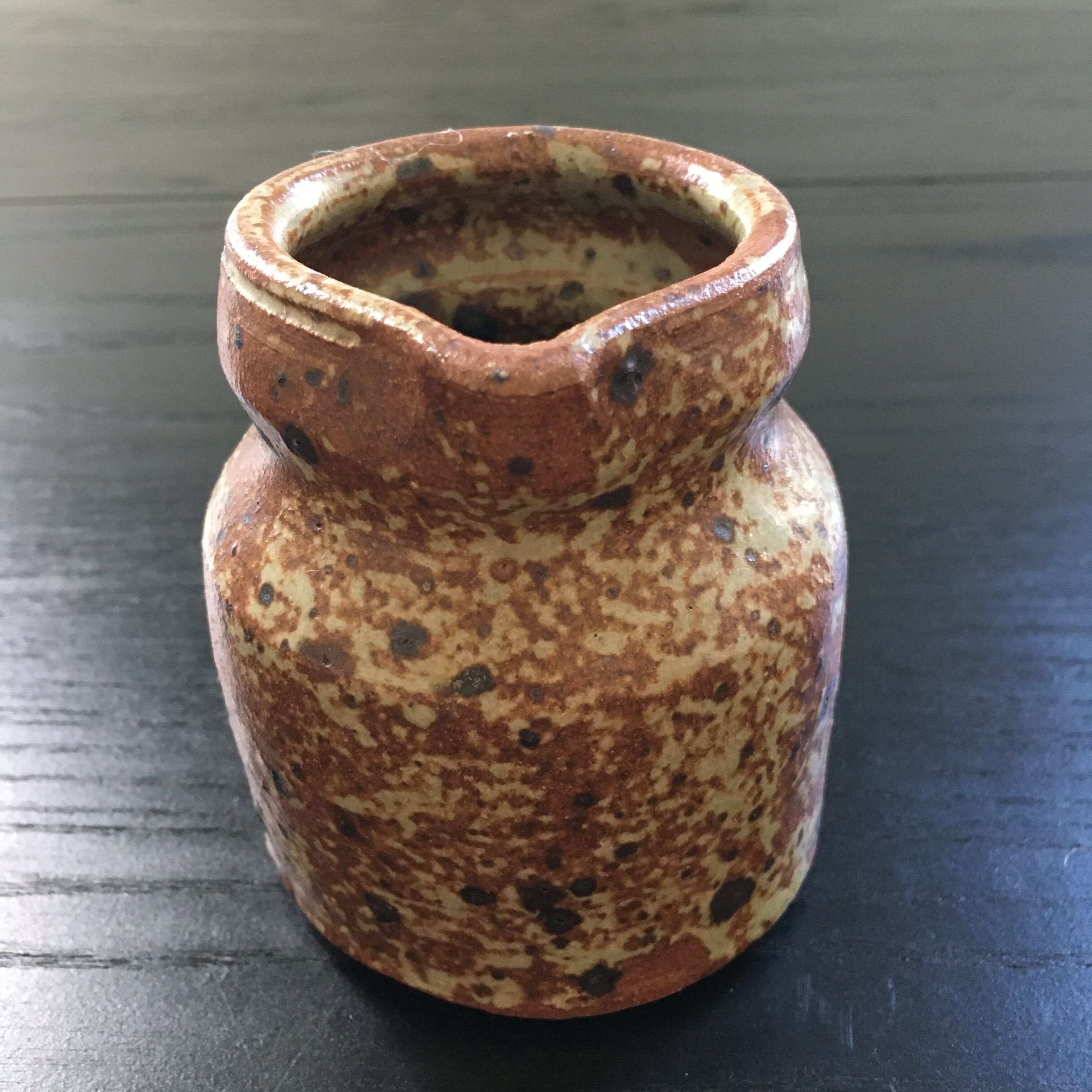Pyrite sandstone pitcher